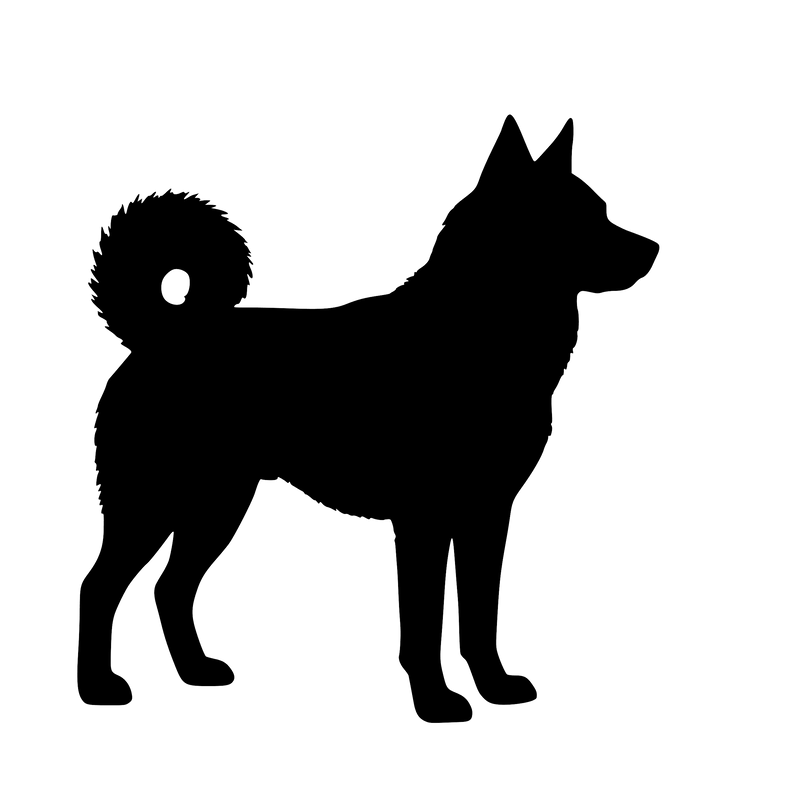 Jämthund – Enkeltmotiv Sticker