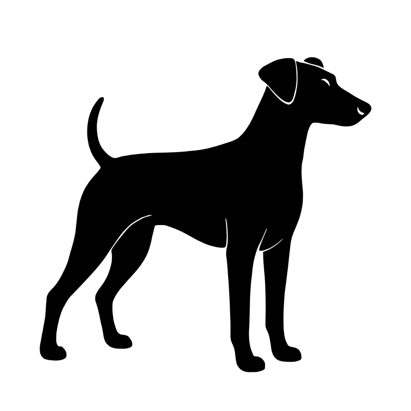 Tysk Pinscher – Enkeltmotiv Sticker