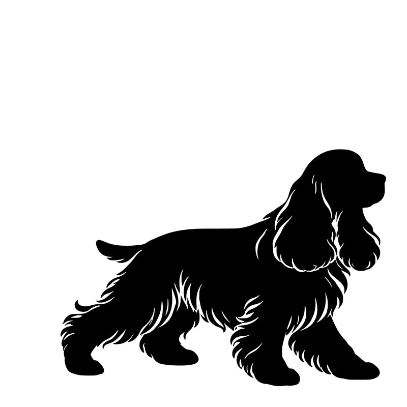 Amerikansk cocker spaniel – Enkeltmotiv Sticker