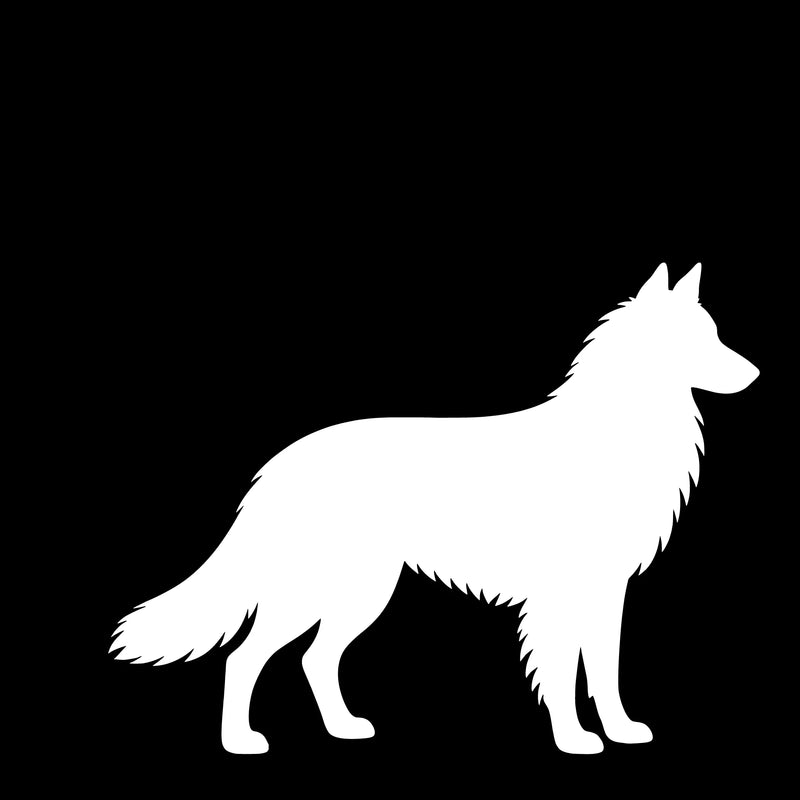 Belgisk Fårehund (Tervueren) – Enkeltmotiv Sticker