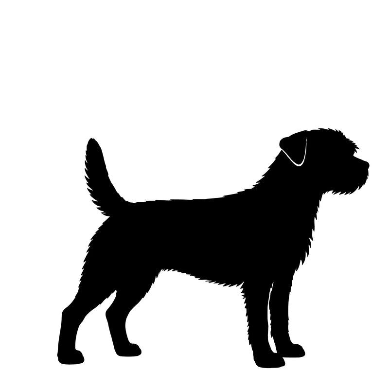 border terrier – Enkeltmotiv Sticker