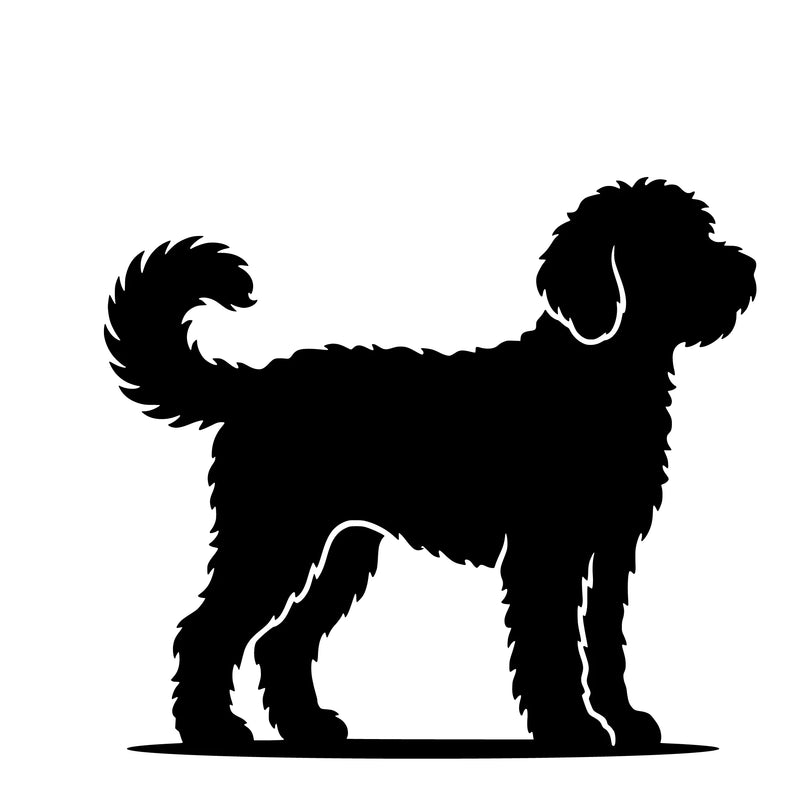 Goldendoodle – Enkeltmotiv Sticker
