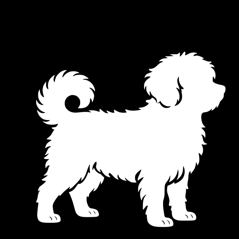 Maltipoo – Enkeltmotiv Sticker