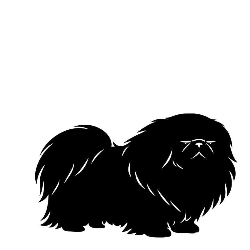 Pekingeser - enkeltmotiv sticker