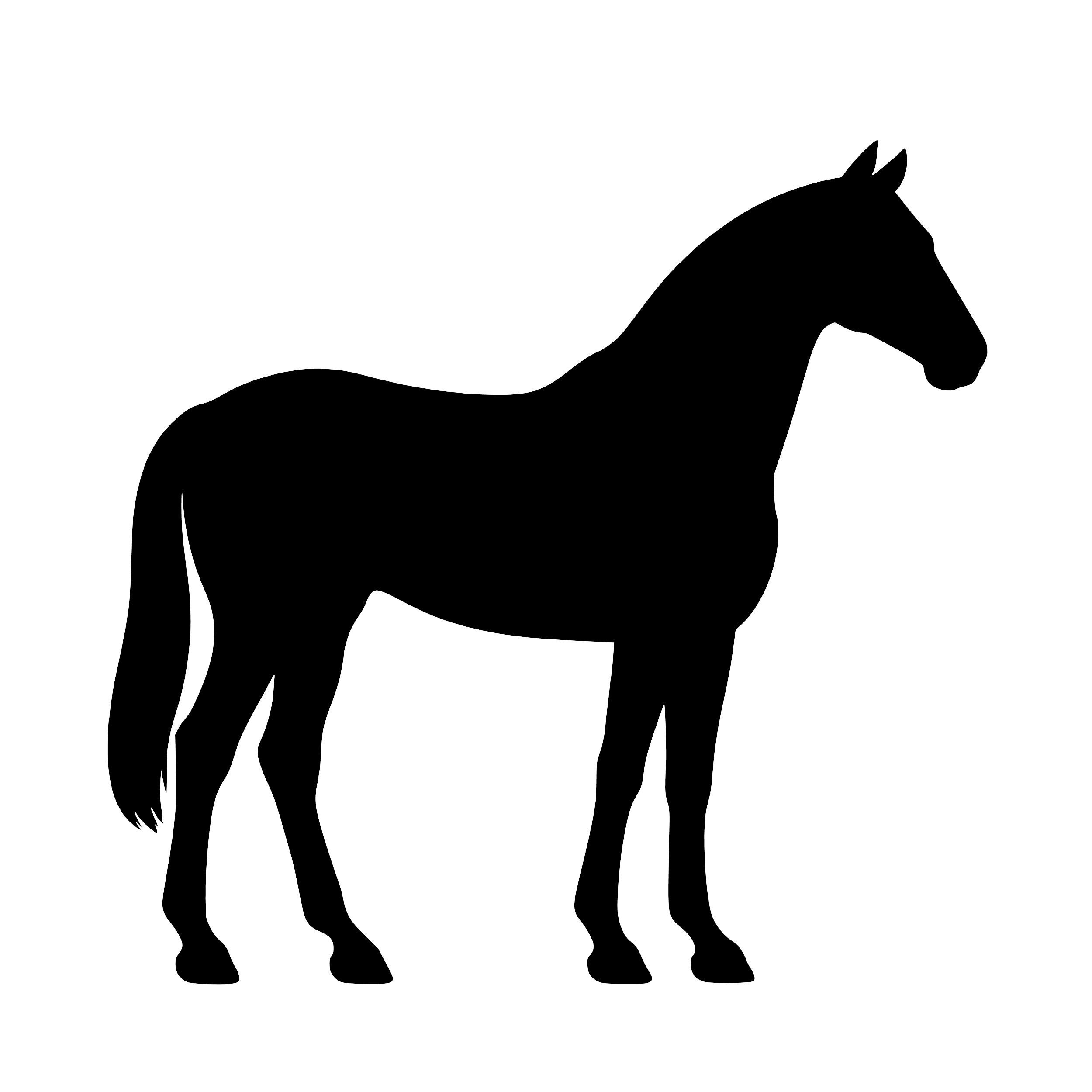 Holsteiner – Enkeltmotiv Sticker