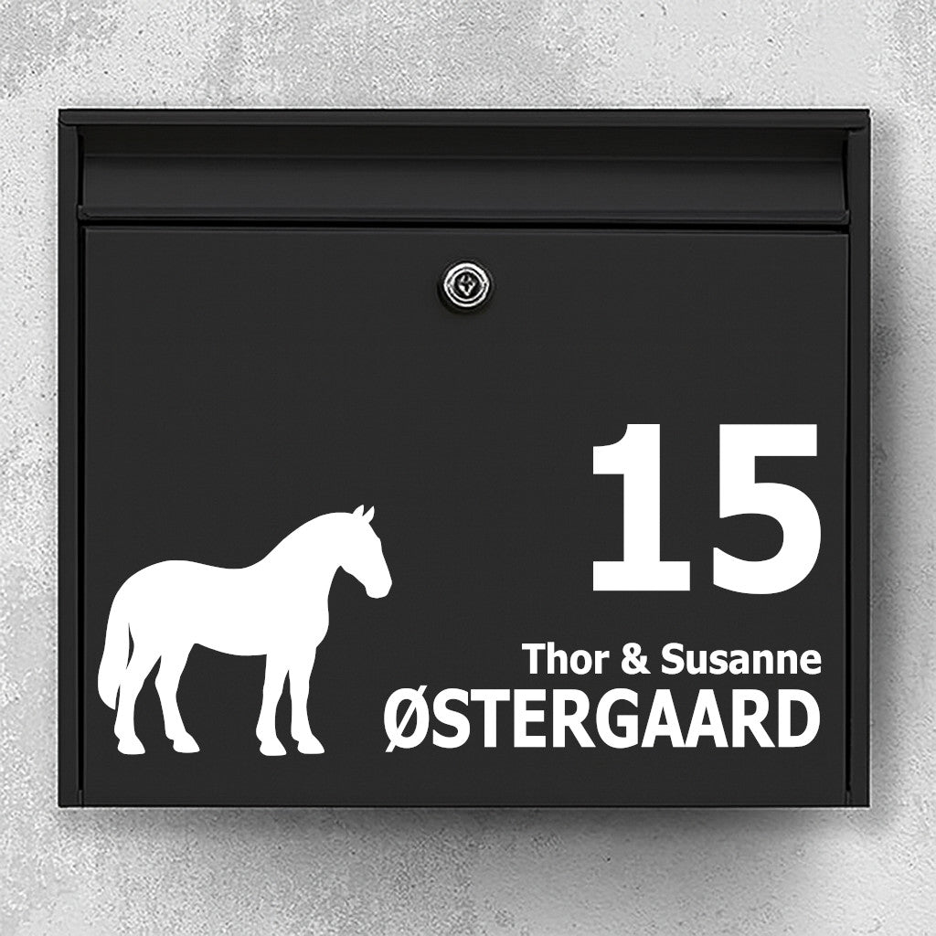 Postkassesticker med Oldenborg