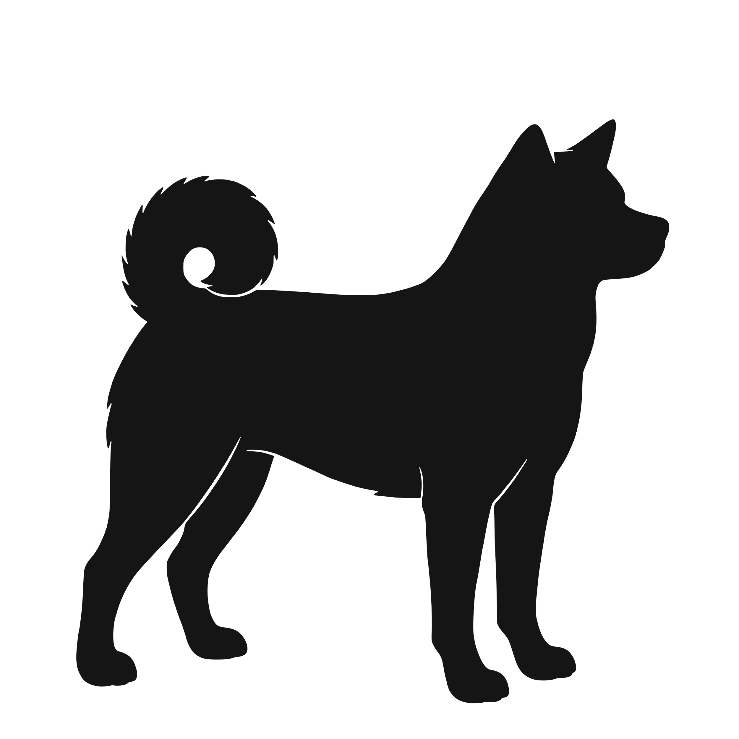 Akita – Enkeltmotiv Sticker