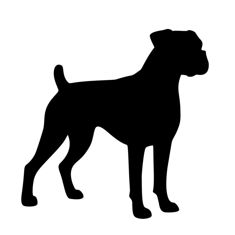 Boxer – Enkeltmotiv Sticker