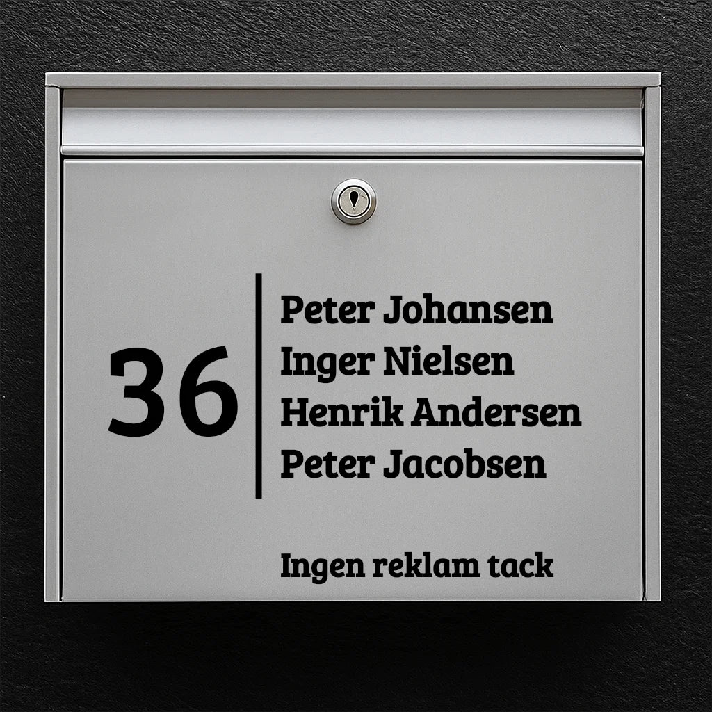 Ingen reklamer tak