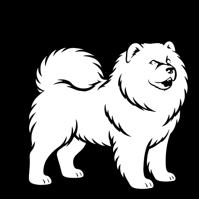 Chow chow – Enkeltmotiv Sticker
