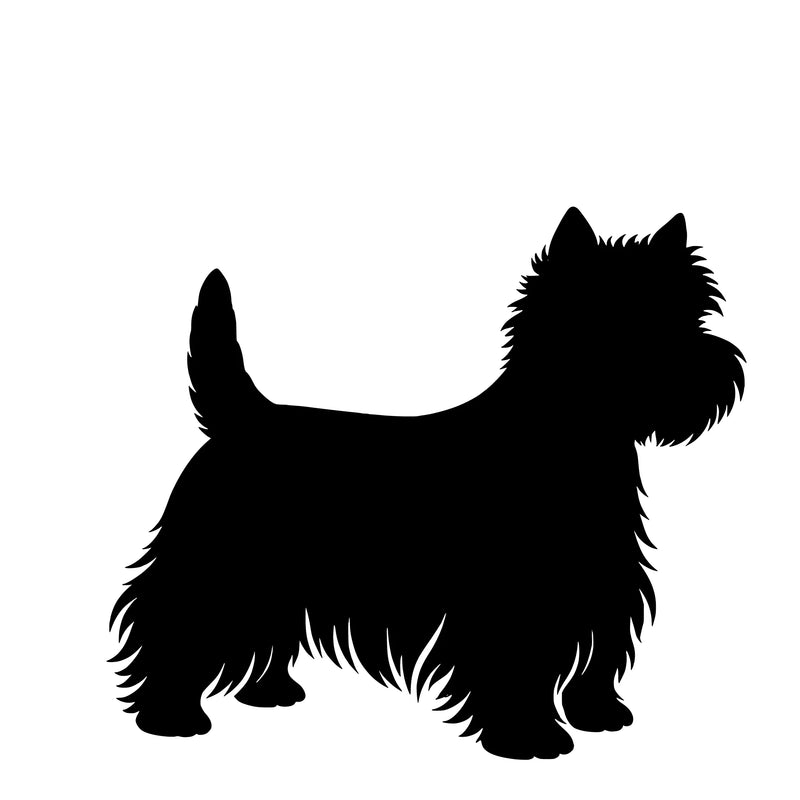West Highland Terrier (Westie) - enkeltmotiv sticker